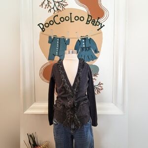 Crewcuts Heather Gray Kids Cardigan (NWOT)
